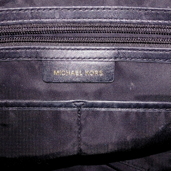 Michael Kors Nylon Leather Tote Bag - Picture 6 of 16